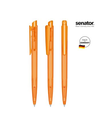 Senator Dart Clear Push Ball Pen