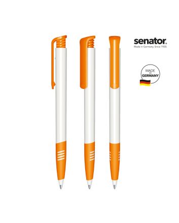 Senator Super Hit Polished Basic with Soft Grip Push Ball Pen