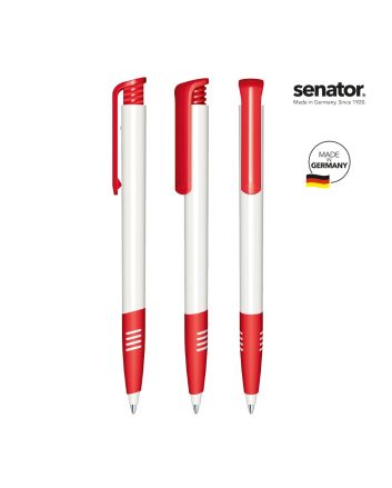 Senator Super Hit Polished Basic with Soft Grip Push Ball Pen