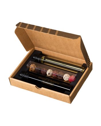 Wine and Choc 3 Piece Set in Letterbox Tube