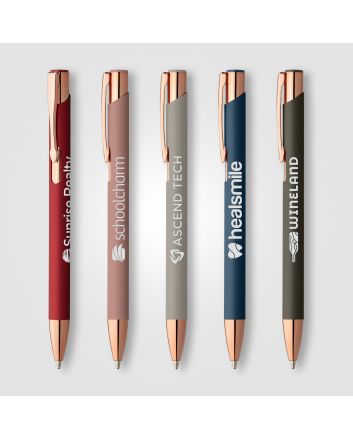 Crosby Softy Rose Gold Pen