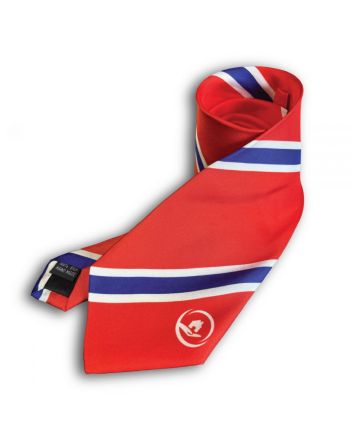 Screen Printed Silk Tie