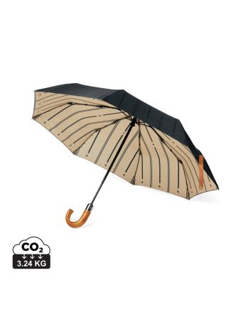 VINGA Bosler AWARE™ recycled pet 21" foldable umbrella