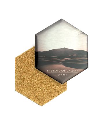 Aluminium Coaster 94mm Hexagon