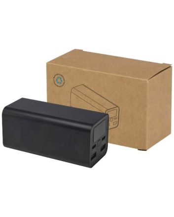 Acamar 20.000 mAh 70W recycled aluminium laptop power bank