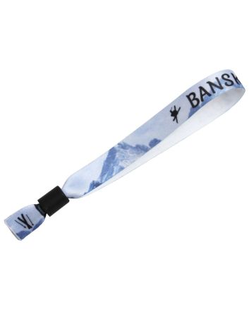 15mm Recycled PET Event Wristband (UK Made: Dye Sublimation Print)