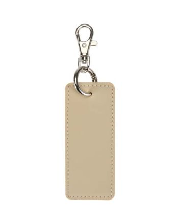 Resi Plus GRS recycled rectangle charm keychain