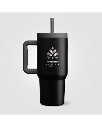 GROSCHE Aspen Stainless Steel 2-in-1 Straw Mug & Tumbler - 945 ml