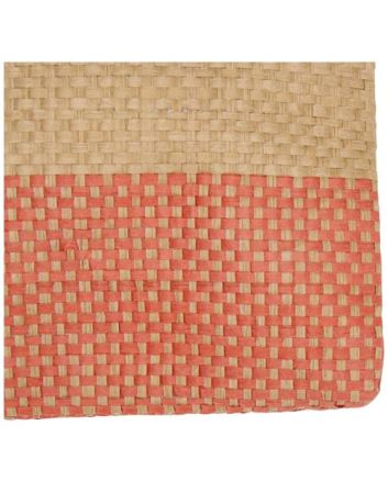 Rhythm straw paper zipped pouch 3L
