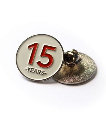 Stamped Iron Soft Enamel Badge (25mm)