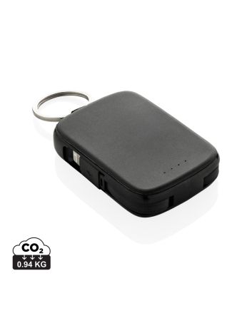 Nexo RCS keychain 2000 mah powerbank with integrated cables