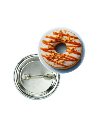 45mm All Metal Button Badge