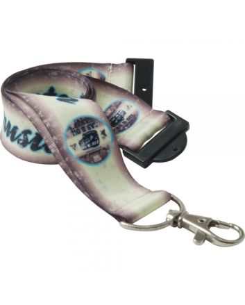 25mm Recycled PET Dye Sublimation Print Lanyard