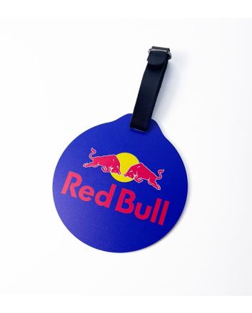 PVC WHITE ROUND GOLF BAG TAG