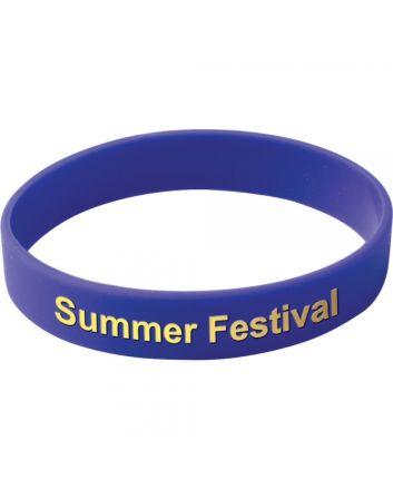 Silicone Wristband (Adult: Printed Design)