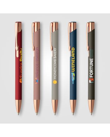 Crosby Softy Rose Gold Pen