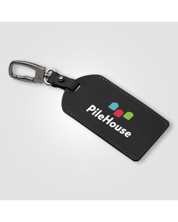 Malmö Recycled Metal Carabiner Luggage Tag - 6.5 x 17.5 cm