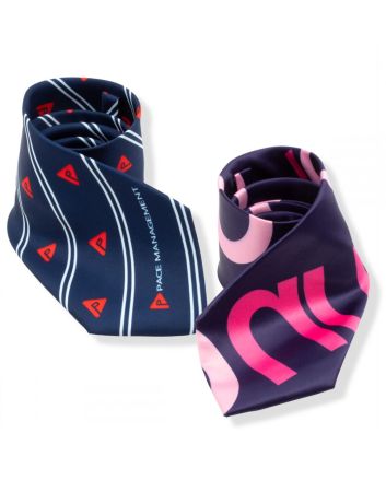 Screen Printed Silk Tie