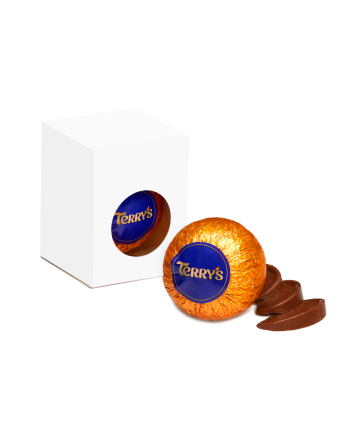 Winter Collection - Eco Terry's Cube - Chocolate Orange