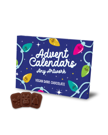 Advent Calendars - Mini Advent Calendar - Vegan Dark Chocolate - 70% Cocoa