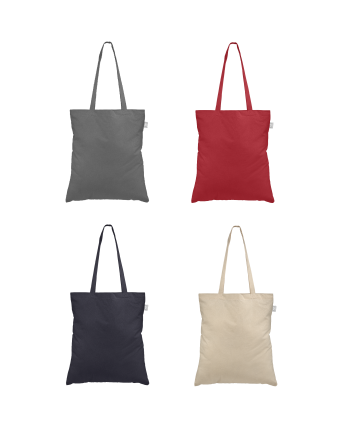 Geo - 5 oz. Recycled Cotton Canvas Tote Bag