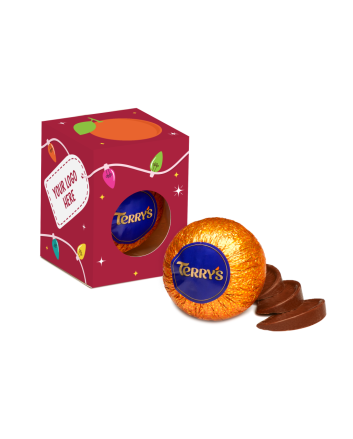 Winter Collection - Eco Terry's Cube - Chocolate Orange