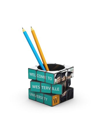 Promotional Rubik's Pen Pot