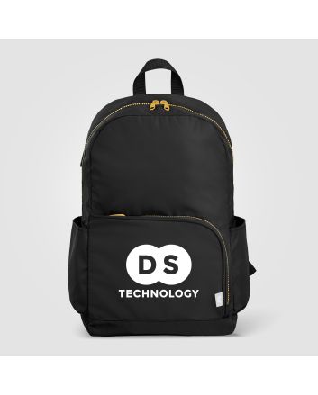 Aurelia rPET Dual Pocket Gold-Zip 38 cm Laptop Backpack - 20L