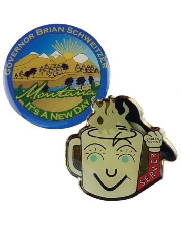 Printed Steel Badge (30mm)
