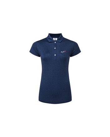 FJ (FOOTJOY) WOMEN'S PAINTED FLORAL POLO