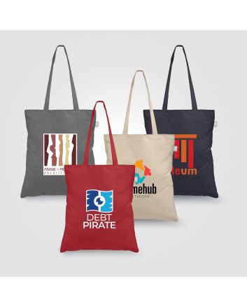 Geo - 5 oz. Recycled Cotton Canvas Tote Bag