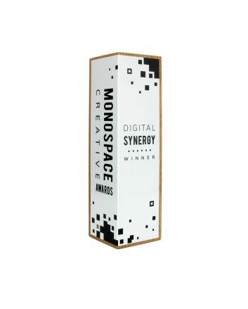 Medium Column With Aluminium Wrap Award 70mm x 70mm x 245mm