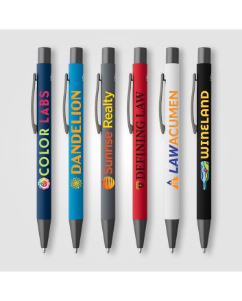 Bowie Recycled Aluminum Softy Pen