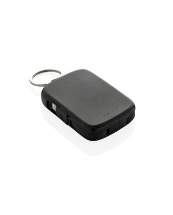 Nexo RCS keychain 2000 mah powerbank with integrated cables