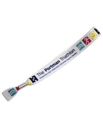 15mm Recycled PET Event Wristband (UK Made: Dye Sublimation Print)