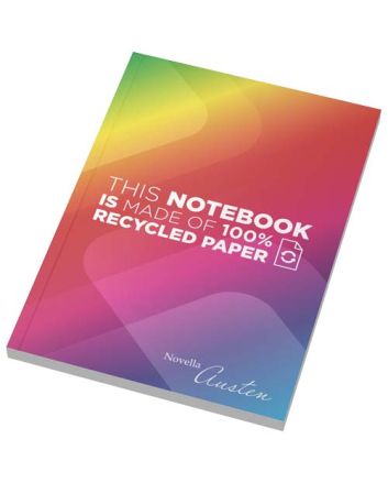Novella Austen A5 recycled soft cover notebook - 100 sheets