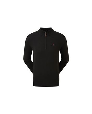 FJ (FOOTJOY) GENT'S HALF ZIP WOOL BLEND GOLF PULLOVER