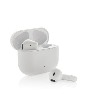 Tunevo RCS recycled plastic wireless earbuds