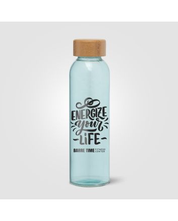 Alpine - 500 ml Glass Bottle with Bamboo Lid