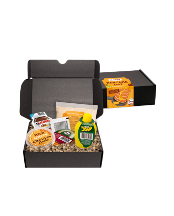 Pancake Day - Midi Black Gift Box - Pancake Day Box - Nutella