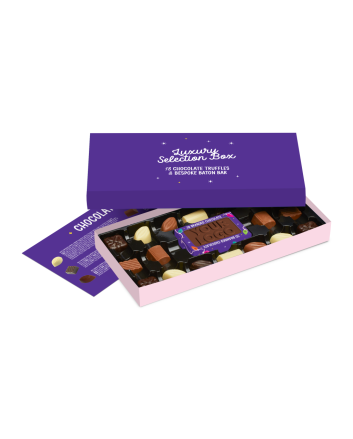 Winter Collection - Selection Box - 18x Chocolate Truffles & Bar