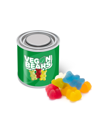 Small Paint Tin - Vegan Bears