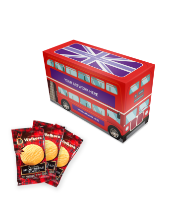 Eco Range - Eco Bus Box - Mini Shortbread Biscuits - X5