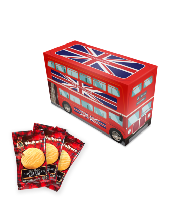 Eco Range - Eco Bus Box - Mini Shortbread Biscuits - X5