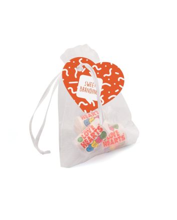 Eco Range - Organza Bag - Love Hearts®