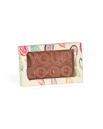 Eco Range - Eco Window Box - Milk Chocolate³ - 3D Branding