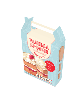 Cake Mix Box - Vanilla Sponge Cake Mix