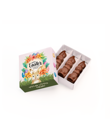Easter - Eco Treat Box - Chocolate Bunnies