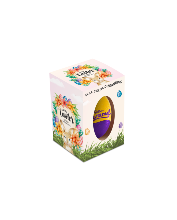 Easter - Eco Mini Egg Box - Caramel Egg