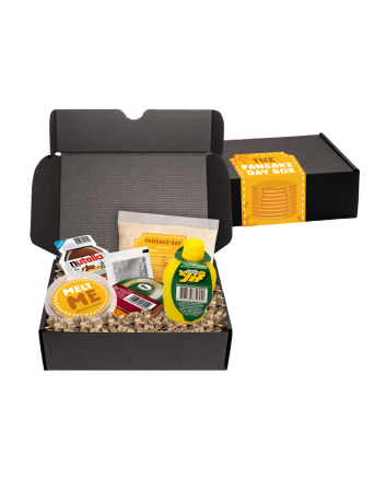 Pancake Day - Midi Black Gift Box - Pancake Day 2025 Edition